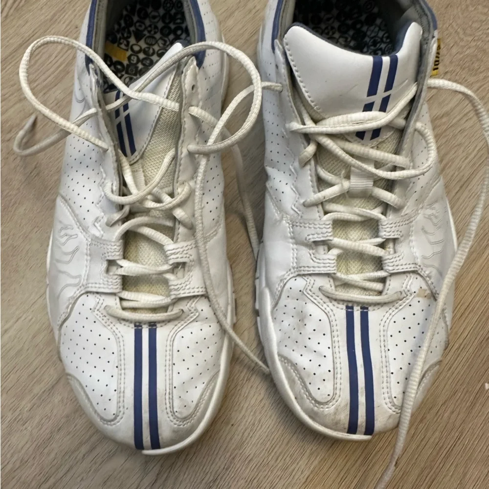 Nike Free White and Blue Men's Sneakers